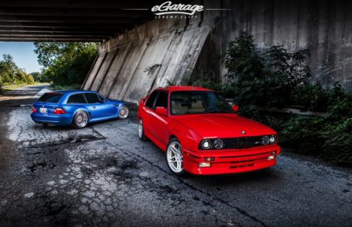 BMW Super Bild: E30 M3 and Z3M Coupe