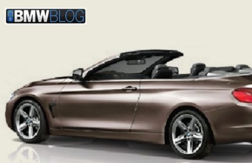 BMW 4 Series Convertible – Rendering or Leak?