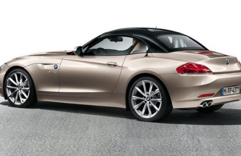 2013 BMW Z4 with Black and Silver Top
