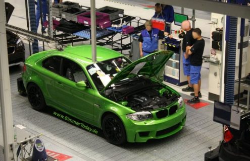 Leipzig Plant Grand Finale: Java Green BMW 1M