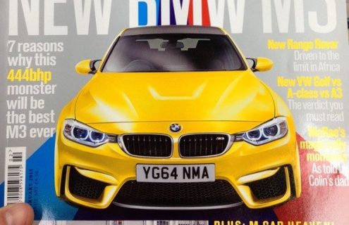 2014 BMW M3 photos by Car Magazine? Just some renderings