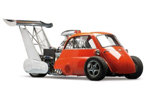 1959 BMW Isetta Dragster with 730 hp