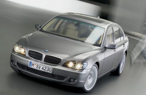 E65 BMW 7 Series in second recall