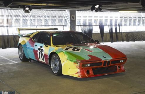 BMW and Paris Photo celebrate the10th anniversary of their partnership with Andy Warhol’s 1979 BMW Art Car