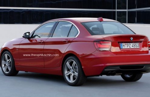 Rumors: BMW 1 Series Sedan in 2016 - 3 cylinder and FWD