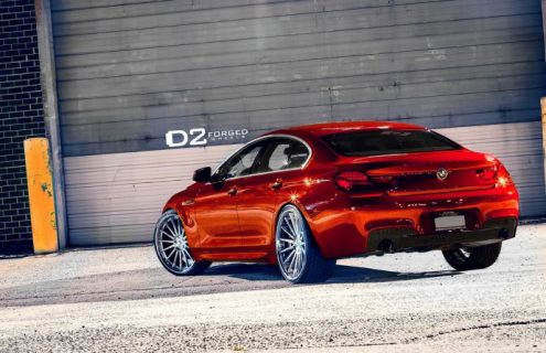 BMW 6 Series Gran Coupe with D2FORGED CV15 Wheels