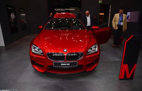 2012 Paris Motor Show: BMW M5 Frozen Gray and M6 Coupe Sakhir Orange