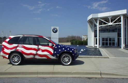 BMW Super Bild Of The Day: X5 Stars and Stripes