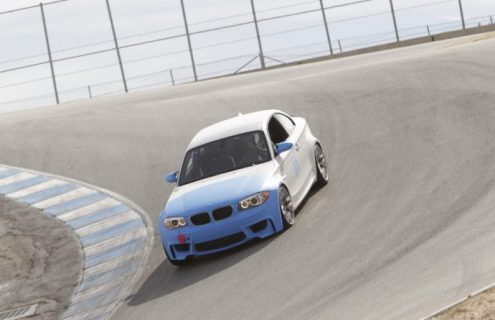 Tracking the BMW 1M at Laguna Seca