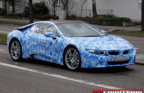 Spied: 2014 BMW i8