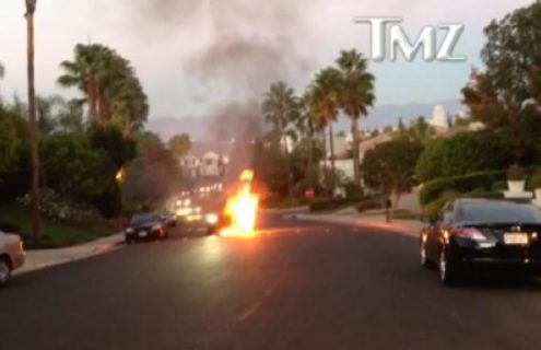 UFC Fighter’s Manager escaped death when his BMW X6 exploded