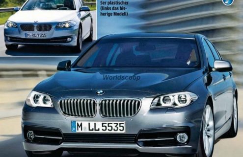 Rendering: 2013 BMW 5 Series Facelift