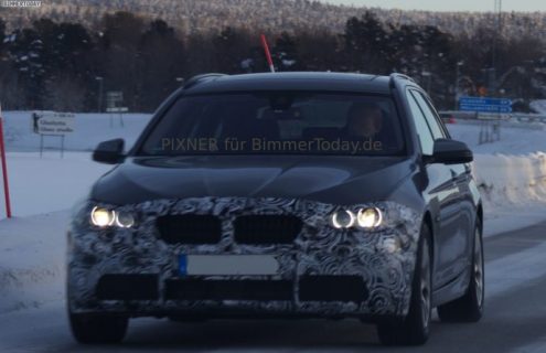 Spy Photos: 2013 BMW 5 Series Facelift