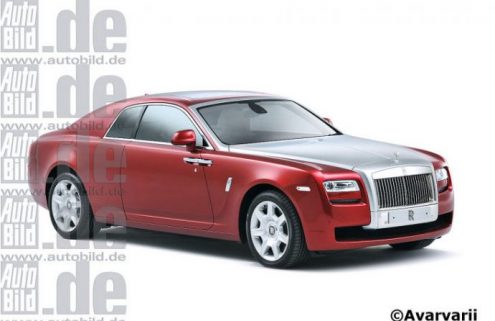 Rendering: Rolls Royce Corniche Coupe