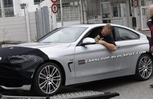 BMW 4 Series Coupe nearly unveiled