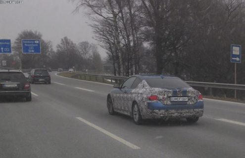 Spied: F32 BMW M435i Estoril Blue color