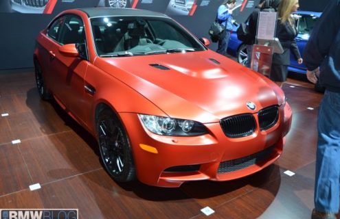 2013 NYIAS: BMW M3 Frozen Red