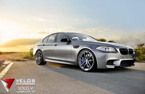 2013 BMW F10 M5 on Velos Designwerks Solo V wheels