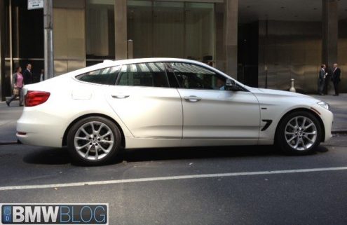 Production-ready BMW 3 Series GT spotted in Manhattan