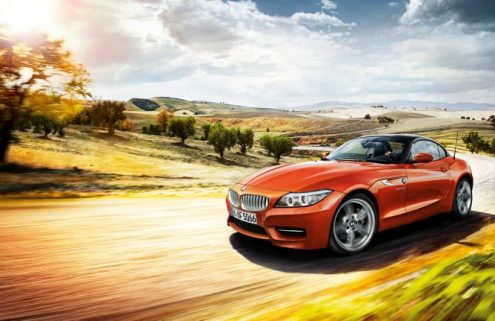Wallpapers: 2013 BMW Z4 Facelift in Valencia Orange