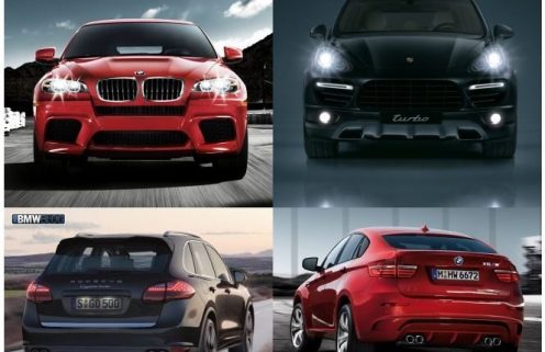 BMW X6M vs Porsche Cayenne Turbo – The Heavy Weight German Comparo