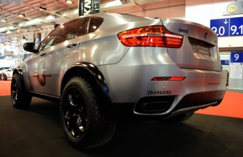 2012 Essen Motor Show: Manhart Racing X6 Dirt Edition MH5 S and R MH3 V8 Convertible