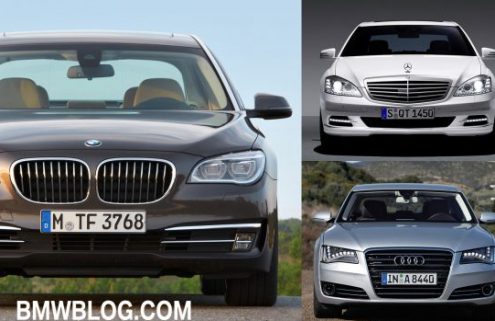 Photo Comparison: BMW 7 Series LCI vs. Mercedes-Benz S-Class vs. Audi A8