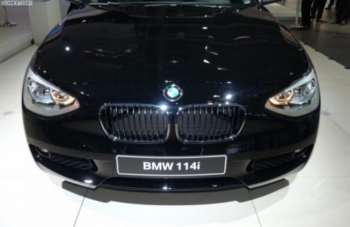 2012 Leipzig Auto Show: F21 BMW 1 Series Hatchback Three-Door