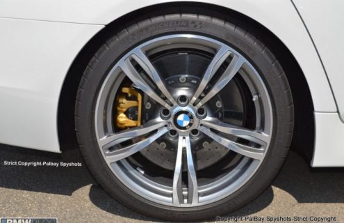 F10 BMW M5 with M Carbon Ceramic Brakes spotted in the U.S.