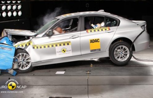 New BMW 3 Series is awarded 5 stars in the Euro NCAP crash test