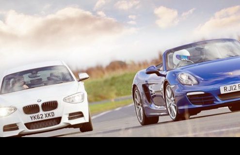 TopGear:  Sportscar of the Year - BMW M135i vs Porsche Boxster