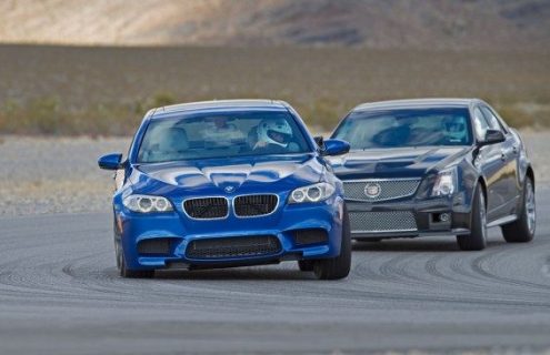 2013 BMW M5 vs. 2012 Cadillac CTS-V