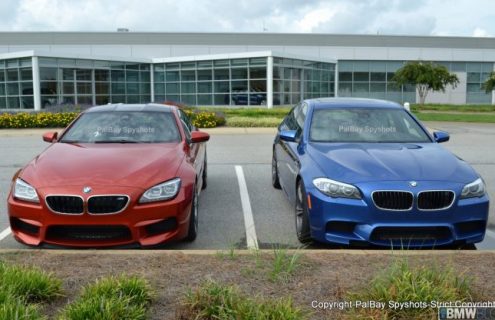 Side-by-Side: F10 BMW M5 and F13 BMW M6 Coupe