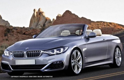 BMW 4 Series Convertible rendered to perfection