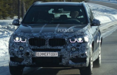 Spied: 2014 BMW X5 shows LED corona rings