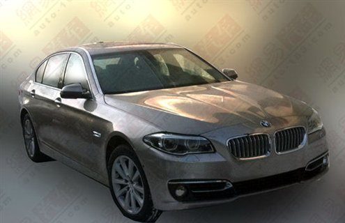 2014 BMW 5 Series Facelift leaks out in China