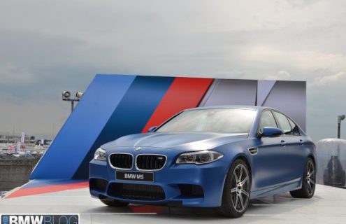 Photo Gallery: BMW M5 Facelift at Nurburgring