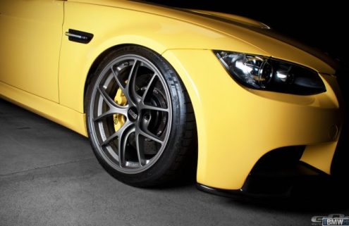 Dakar Yellow E90 BMW M3 Supercharged by EAS