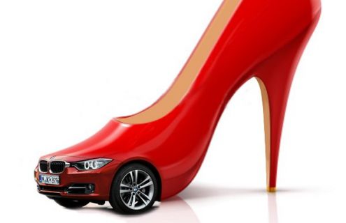 Heels on Wheels: The Act of Driving