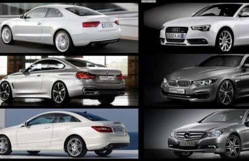 Photo Comparison: BMW 4 Series Coupe vs. Audi A5 vs. Mercedes-Benz C-Class Coupe
