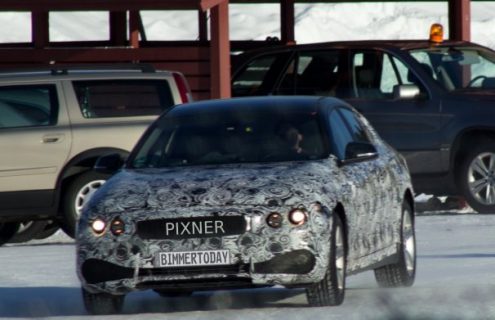 BMW 4 Series Gran Coupe spied