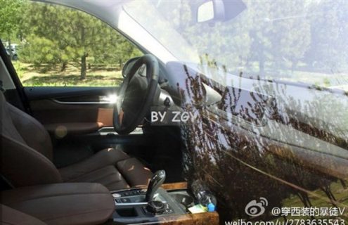 2014 BMW X5 shows off its interior design