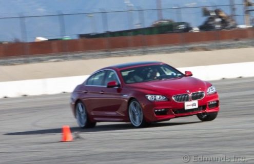 Edmunds: 2013 BMW 650i Gran Coupe Track Test