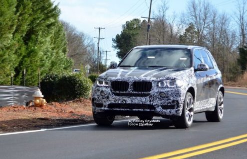 Spy Photos: 2014 BMW X5 loses camouflage 