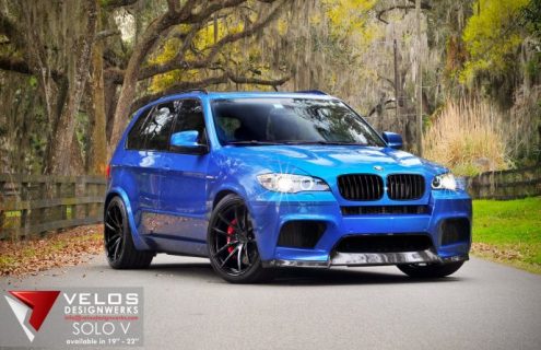 BMW X5M on Velos Designwerks Solo V