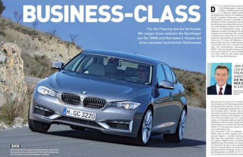 Rumor: 2016 BMW 5 Series Design Process Begins
