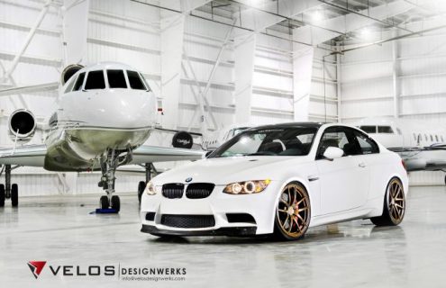 Alpine White 2012 BMW M3 by Velos Designwerks