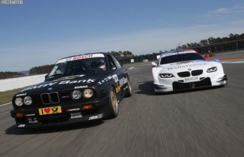 DTM champions Spengler and Ravaglia: E92 M3 DTM vs E30 M3