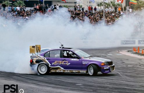 PSI built BMW E46 Drift Car finishes 4th in Long Beach