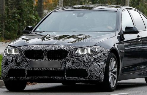 Spy Photos: F10 BMW 5 Series Facelift